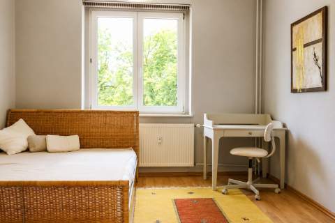 Koszutka 3 pokoje zieleń za oknem