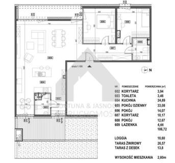 Apartament 107 m2 z tarasem 40 m2 Tuż przy lesie