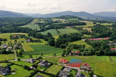 Widokowa działka koło Skoczowa