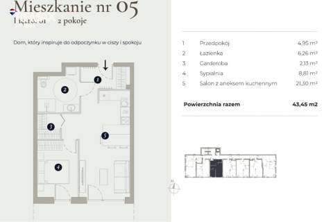 Mieszkanie 2 pokoje z balkonem Bielsko-Biała