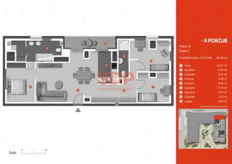 Nowoczesne 4pokoje,garderoba,balkon,panoramiczny widok,centrum
