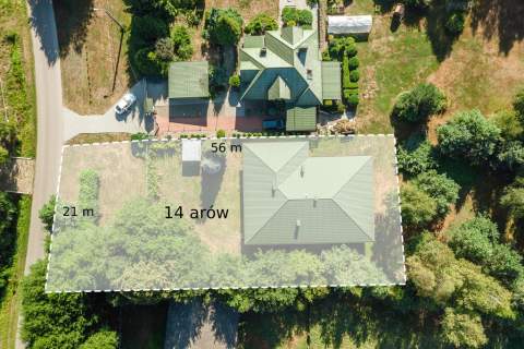DZIAŁKA 14 AR GROCHOWE 300 M2