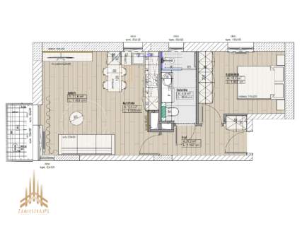 Gocław - Nowe 2 pokoje, balkon, 2x garaż, komórka