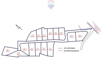 Inwestycja gruntowa 15 działek Budy Zosine 2,15 ha