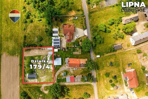 Działka 1.337 m z domkiem 35 m