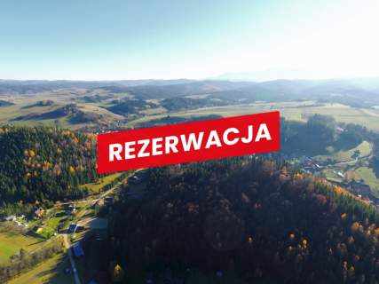 Działka rolno-budowlana w Łapszach Niżnych