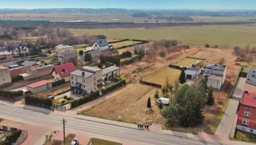 Działka budowlana z projektem domu Dobieszowice