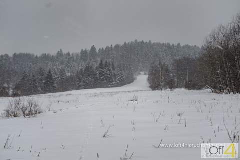 Widokowa działka w Bieszczadach