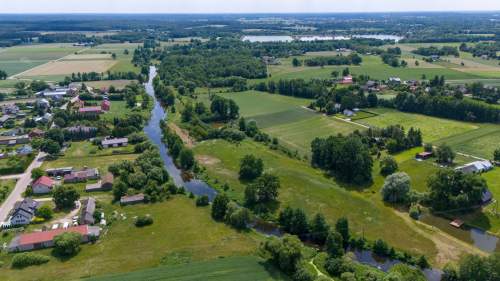 Wyjątkowa działka nad rzeką Wkrą 1,68 ha 200 m linii brzegowej
