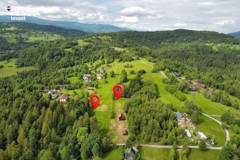 Działka 1,03 ha z potencjałem w Beskidach