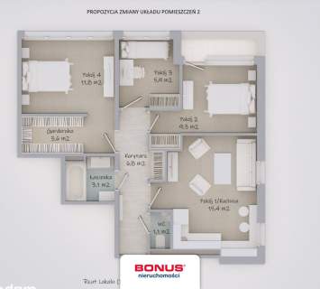 Idealne 4 pokoje po remoncie w Centrum