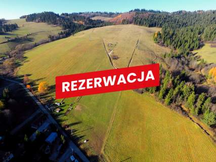 Działka rolno-budowlana w Łapszach Niżnych