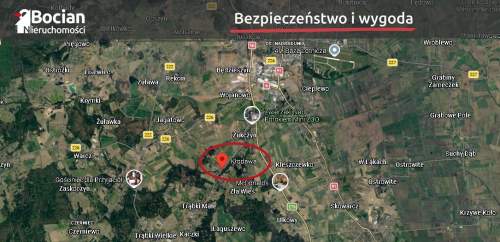 Malowniczy, uzbrojony kompleks działek - Kłodawa 