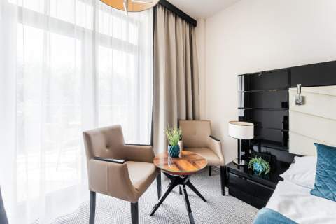 Apartament V piętro Hotelu Diune Resort 5 w Kołobrzegu