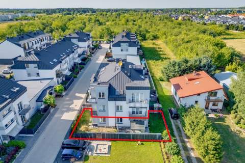 4 pok. 76m2, Ogród 140m2, Parking, Garaż - Marki
