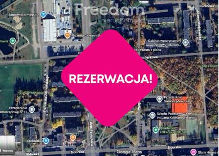 Mieszkanie 3 pokoje, 47 m2 Biała Podlaska