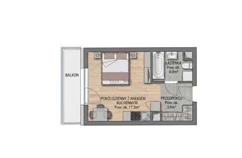 Ks. Witolda LUX 25 m Balkon Booking Odra