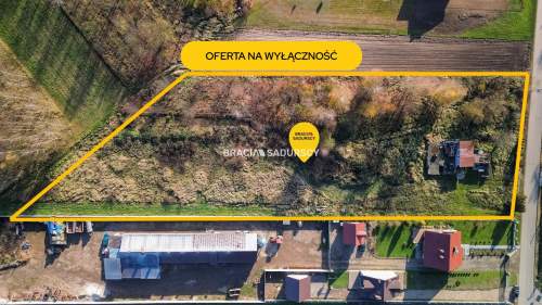 Działka / jednorodzinna - bliźniacza / 60 ar