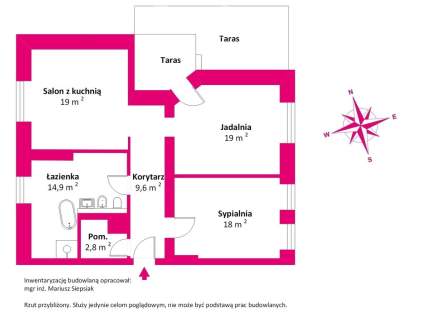 Luksusowy apartament 86m w odnowionej kamienicy
