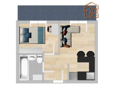 2 pokoje z mp w garażu, pet-friendly- Gwiazdowa 16