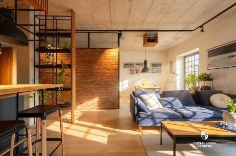 Lofty w młynie 60m2 na sprzedaż