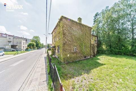 Działka z budynkiem pod inwestycję