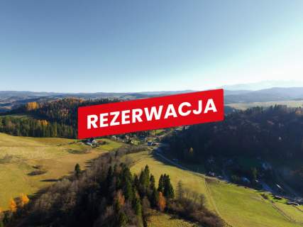 Działka rolno-budowlana w Łapszach Niżnych