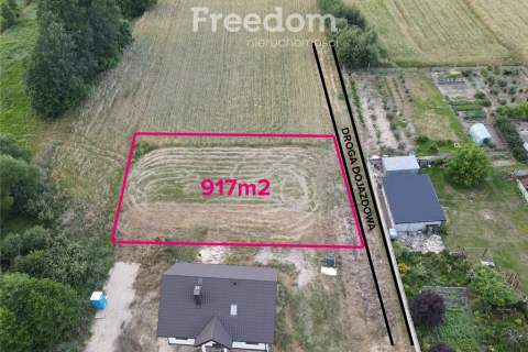 Działka budowlana 917 m na sprzedaż