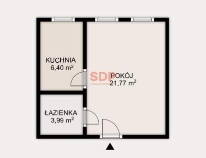 kawalerka z osobną kuchnią wysokie sufity winda pierwszy najem