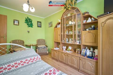 Mieszkanie 5 p parter, działka, garaż, Bartoszkowo