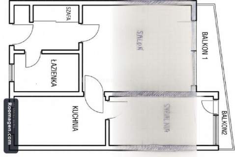 40 m 2 pokoje 2 balkony Szwedzka, Wrocław