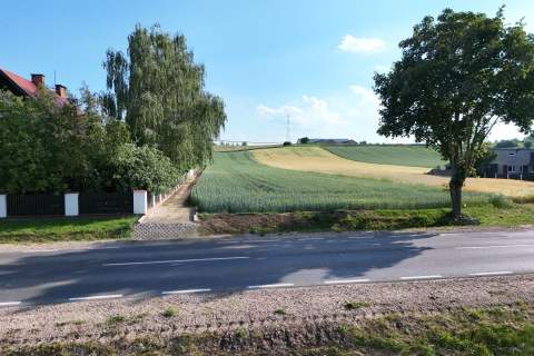 Działka rolno-budowlana 3149m2, Łaziska