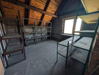 Hale 283 m2 / 13 ar / produkcja / magazyn / biura / przy S8