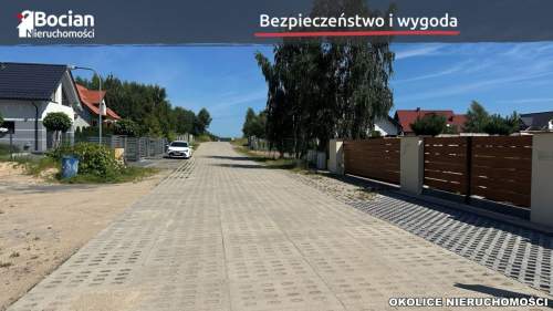 Uzbrojona płaska działka blisko lasu. Dobrzewino