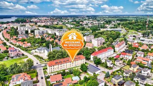 Dwupokojowe mieszkanie na 1 piętrze w Szczecinku.