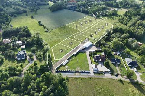 Inwestycja gruntowa 15 działek Budy Zosine 2,15 ha