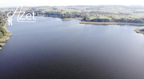 Działka z prywatną plażą w Lutrach