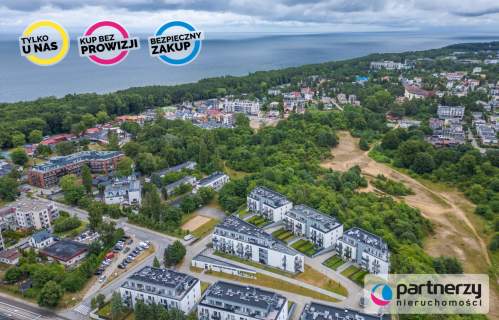 3 pokoje- 40 m2 taras na Las- 450 m od plaży