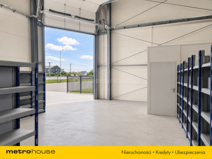 Magazyn 765 m2 Biura 500 m2 Główna trasa w Jankach