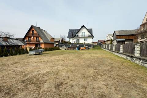 Dom w centrum Czarnej Góry z widokiem na Tatry