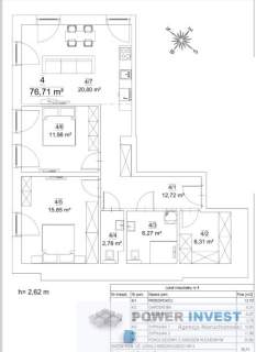 Duży metraż 66,36 m 2 pokoje odbiór od zaraz