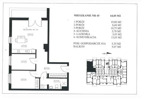Apartament nad Niegocinem 45 Wilkasy