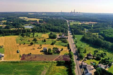 Teren inwestycyjny przy Wiślance