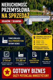 Nieruchomość Przemysłowa   Hala Produkcyjna