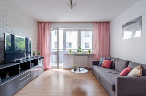 Park Szczęśliwicki,balkon, trzy pokoje
