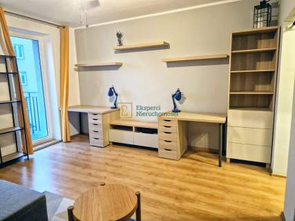Umeblowana kawalerka 37,5 m2, Na Barciach, balkon