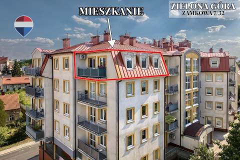 Niebo za oknem, miasto u stóp, 74,5m w sercu ZG