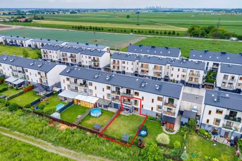 5 pokoi, 139m2 ogrodu, garaż mp. w cenie