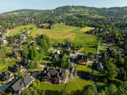 Dom z działką w Kościelisku z widokiem na Giewont
