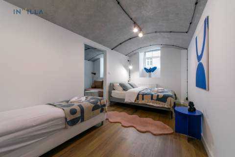 Loft w kamienicy Soho Factory 2 poziomy 4 pokoje